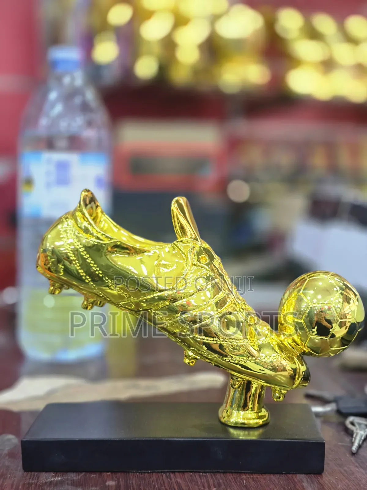 Golden Boot With Ball Award