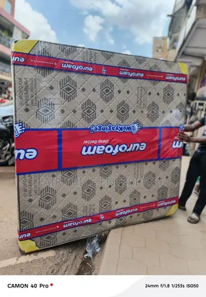 6x6 by 12 Inches. Euro Foam Mattress Premium High Density