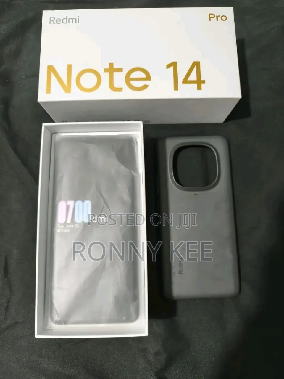 New Xiaomi Redmi Note 14 Pro 256 GB Black