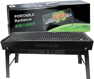 Portable Folding Stainless steelCharcoal Barbecue Grill