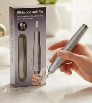 Portable, All in One Electric Nail File