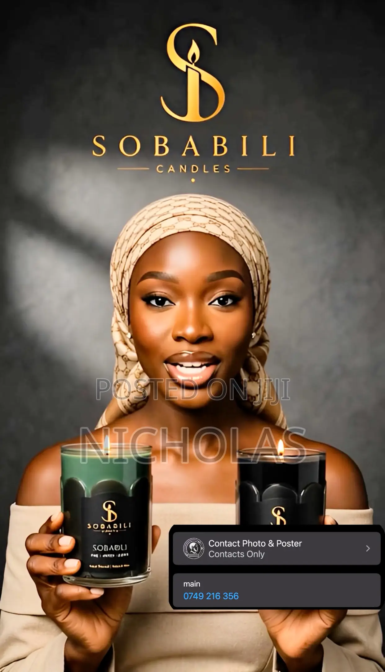 Sobabili Candle Luxury