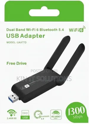 UAX10 WiFi 6 USB Adapter