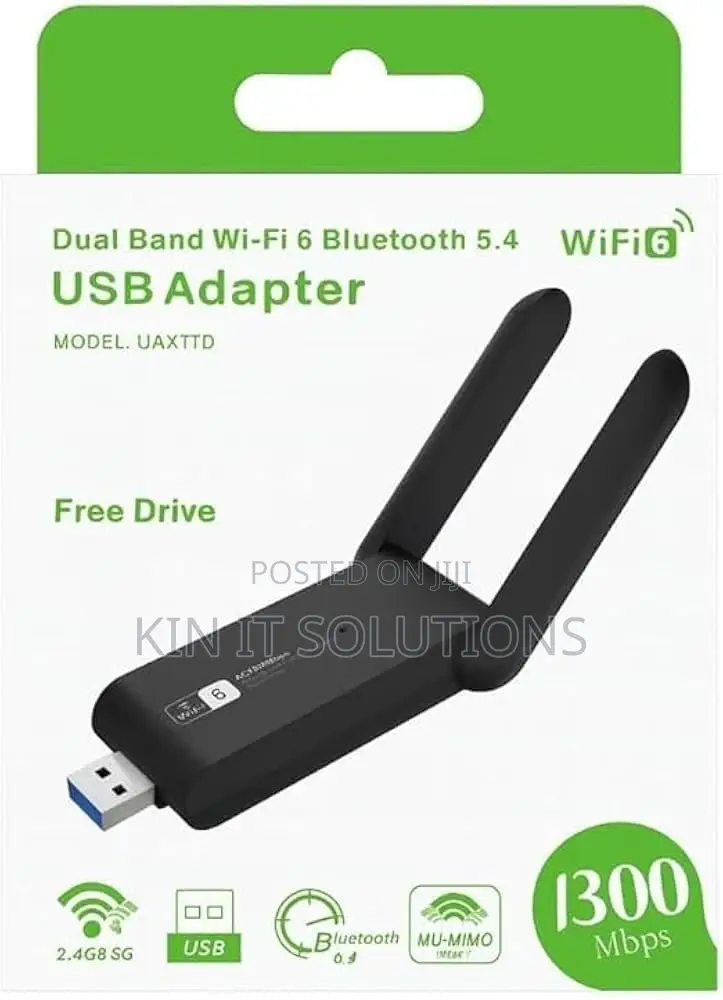 UAX10 WiFi 6 USB Adapter