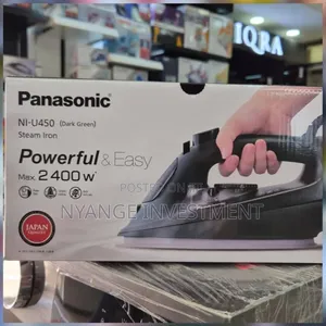 Panasonic NI-U450 Steam Iron With a 2400W Maximum Power Output.