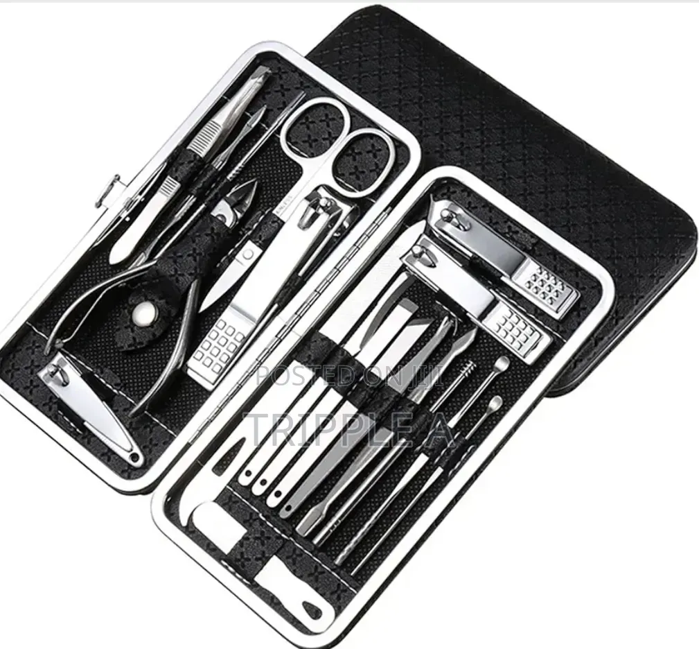 Diagonal Nail Tool Set / Manicure/ Pedicure Set