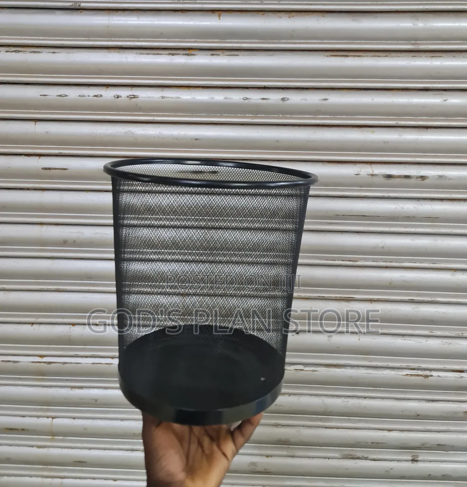 Office Paper Bin/Office Dust Bins Mesh Black