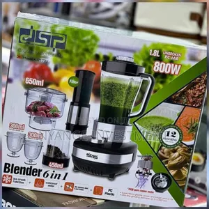 DSP KJ2177U 6-in-1 Multifunctional Blender Set,