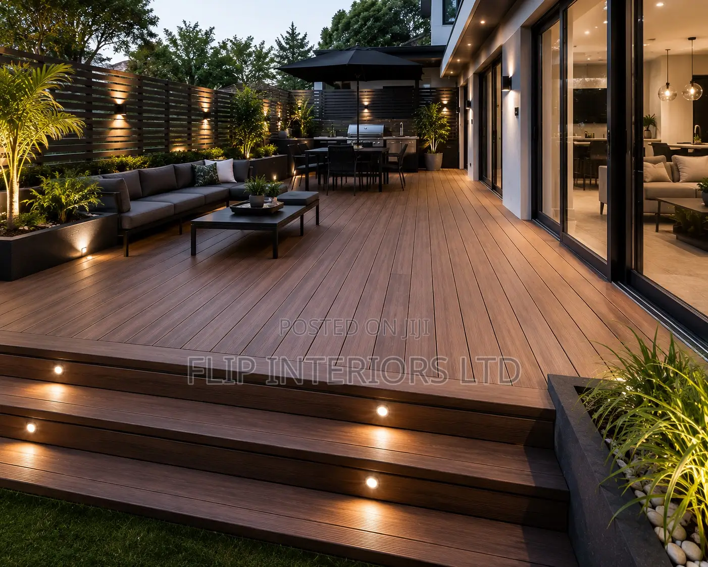 Custom Composite PVC Decking Design Installation