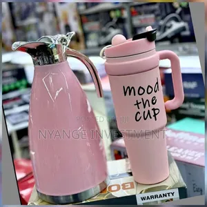 2-in-1 Vacuum Flask and "Mood the Cup"