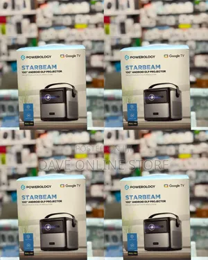 Powerology StarBeam 100-Inch Android DLP Projector