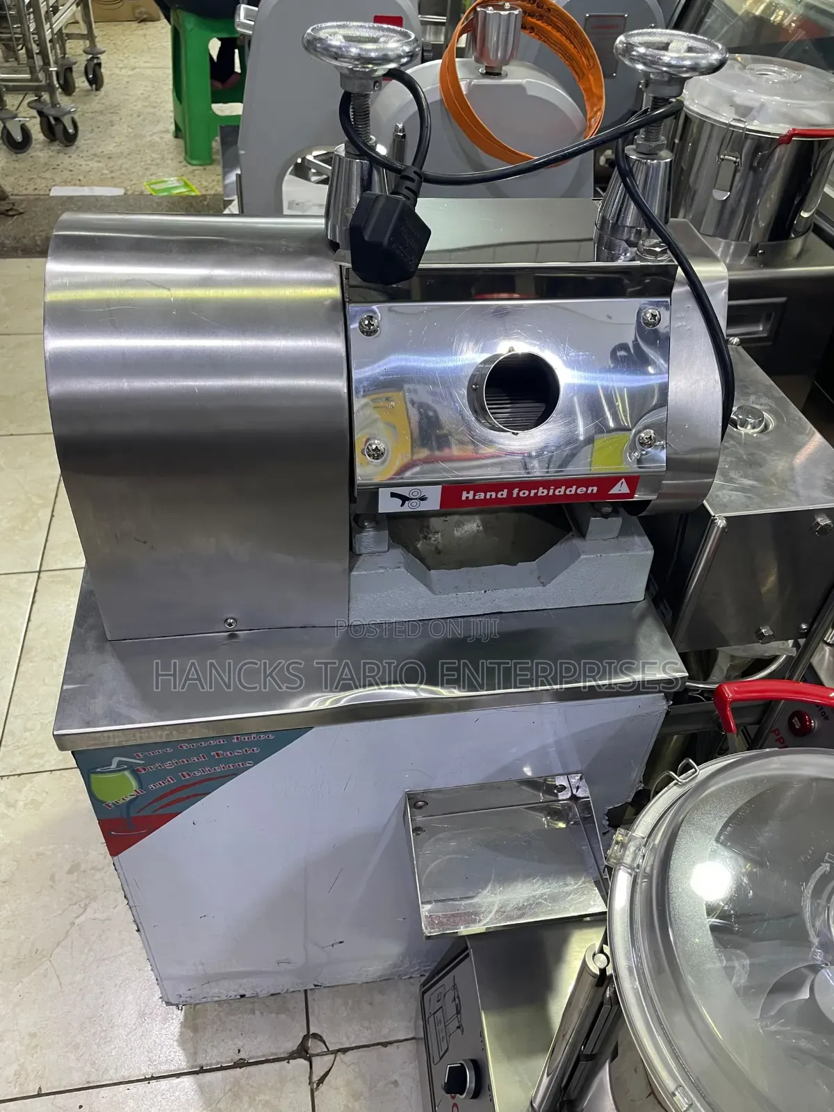 Commercial Electric Sugarcane Juicer Machine