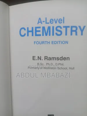 A-Level Chemistry - Ramsden