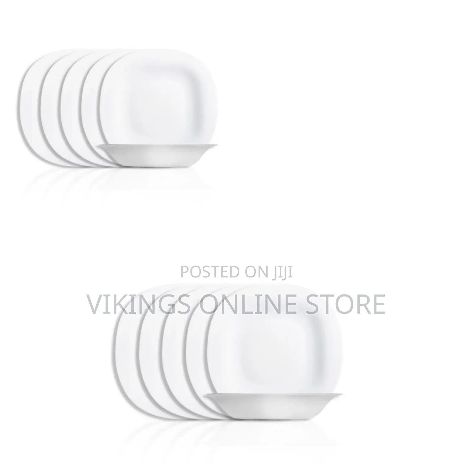 Luminarc 6 Pieces of Luminarc Deep Soup Plates Bowls,White