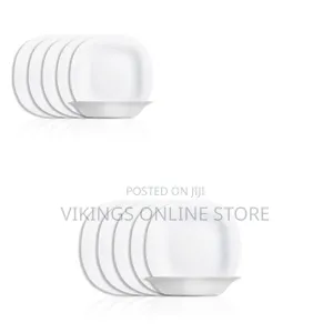 Luminarc 6 Pieces of Luminarc Deep Soup Plates Bowls,White