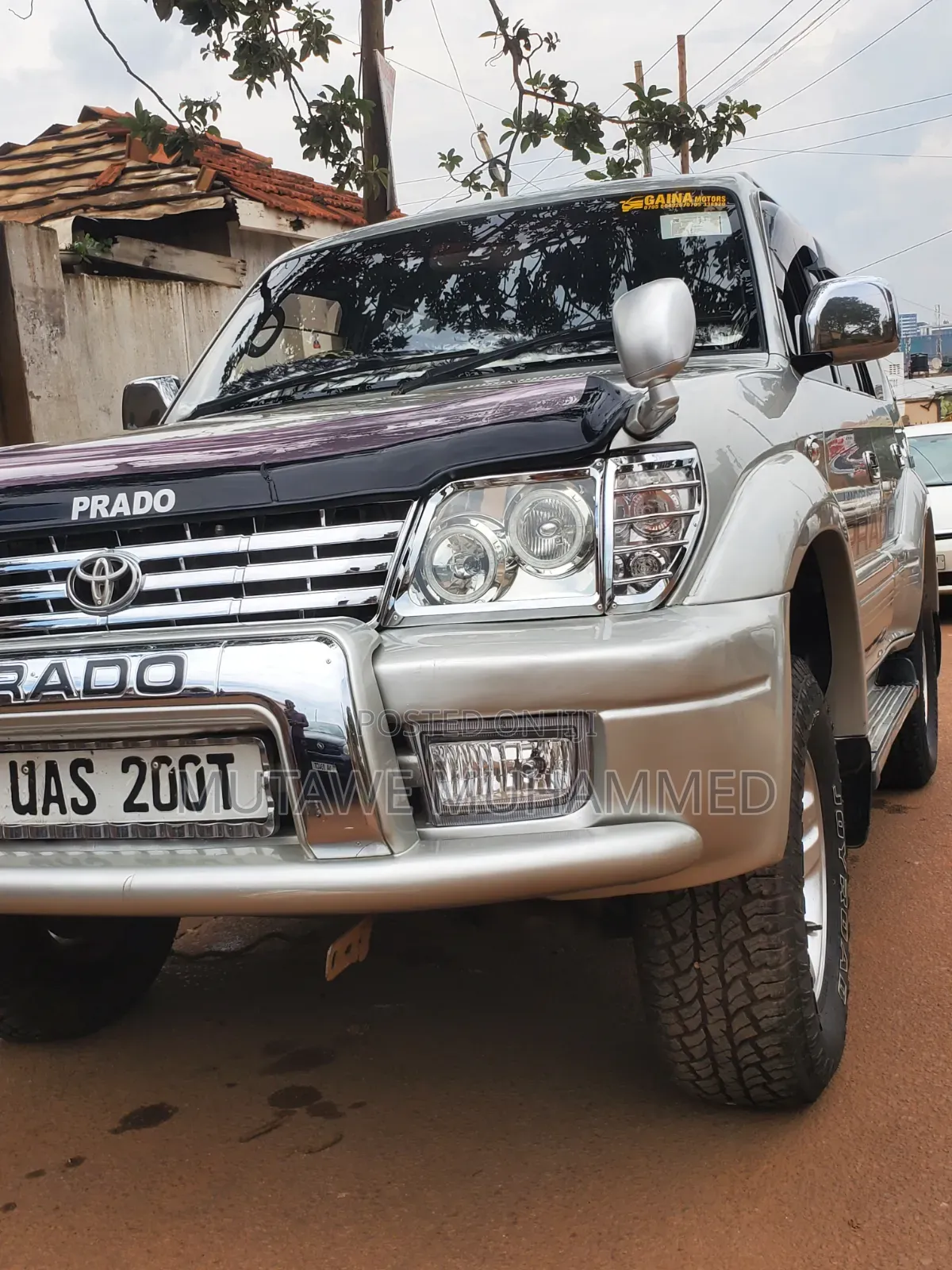 Toyota Land Cruiser Prado 1999 Silver