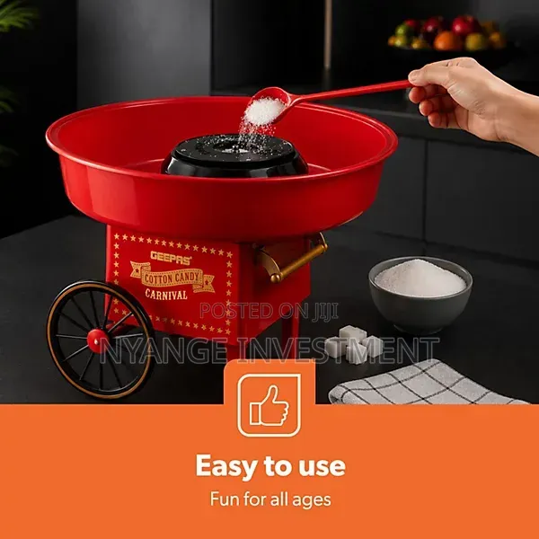Geepas Cotton Candy Maker. Cotton Candy Maker