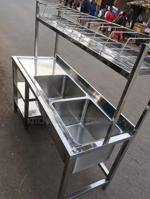 Stainless Steel Table With Cooling Ranker