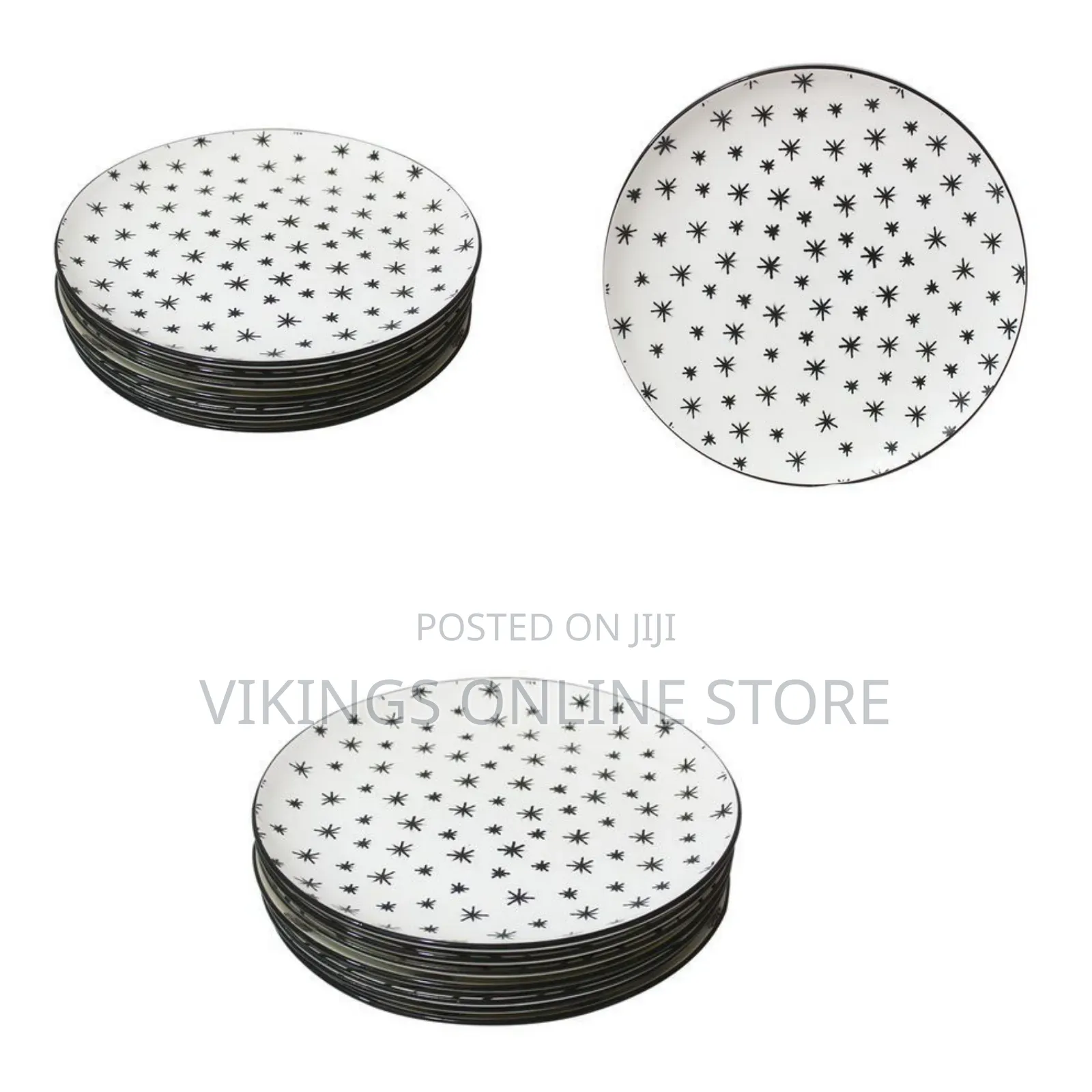 Big Star Like Design Plates