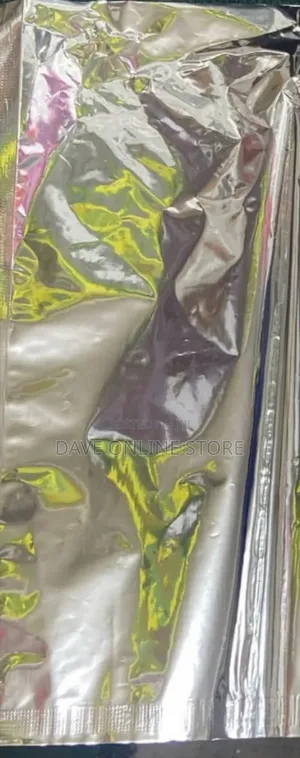 100pcs 2kg Packing Silver Aluminium Bags.