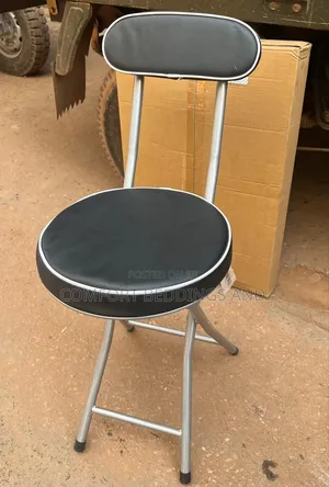 Round Metallic Chair