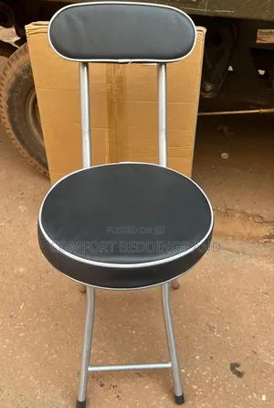 Round Metallic Chair
