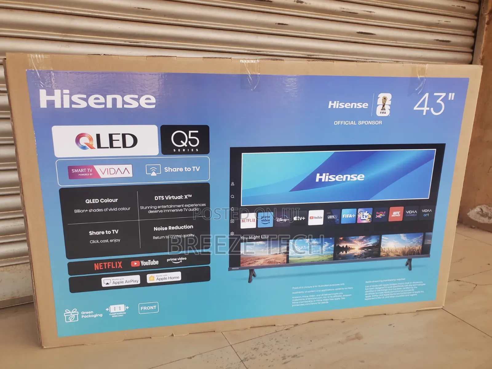 Hisense Q5 Smart 43"inch Qled