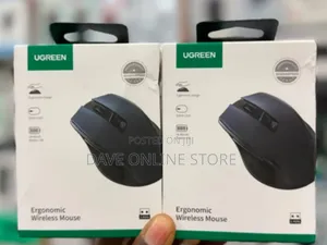 UGREEN Wireless Ergonomic Mouse (Model MU006) Featuring a 2.4GHz USB