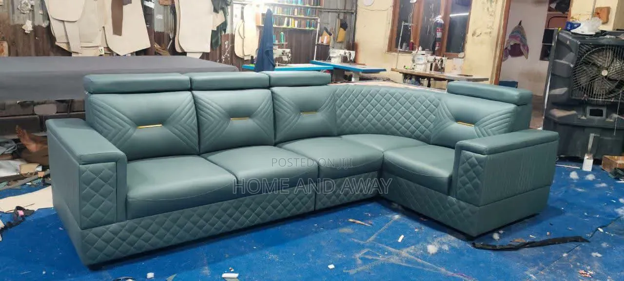 Sofas/5 Seaters Cotton Leather Sofa Sets Any Colour From 1,500,000/-