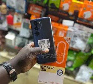 New Tecno Spark 40 Pro+ 256 GB Black