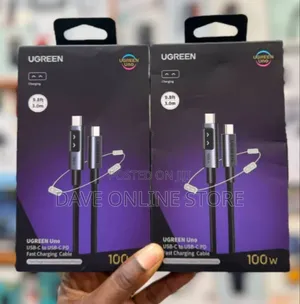 UGREEN Uno USB C to USB C Cable 100W Fast Charging Cable