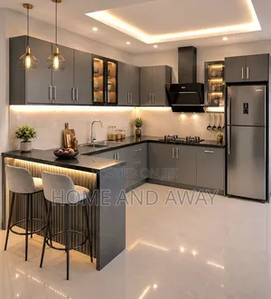 Kitchen Cabinets/Perfect Smoke Grey Kitchen Cabinets From 7,000,000/-