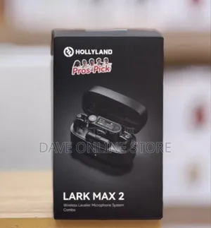 Hollyland Lark Max 2 Wireless Lavalier Microphone