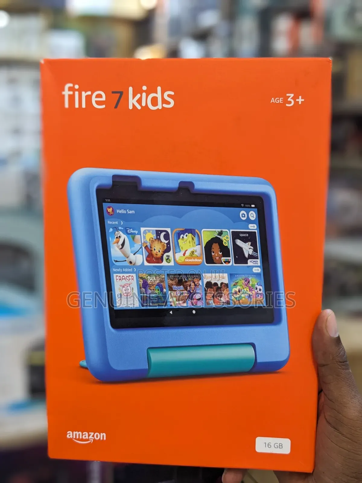 New Amazon Fire 7 16 GB Blue