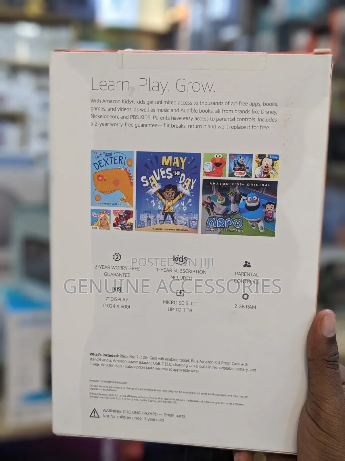 New Amazon Fire 7 16 GB Blue