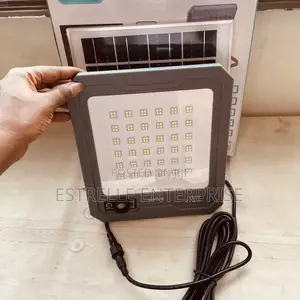 500W Split Solar Floodlight With Sensor and Panel