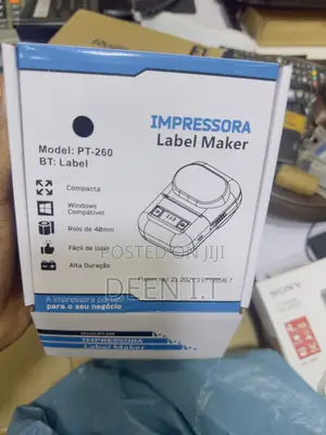 IMPRESSORA Bluetooth Label Printer -PT260