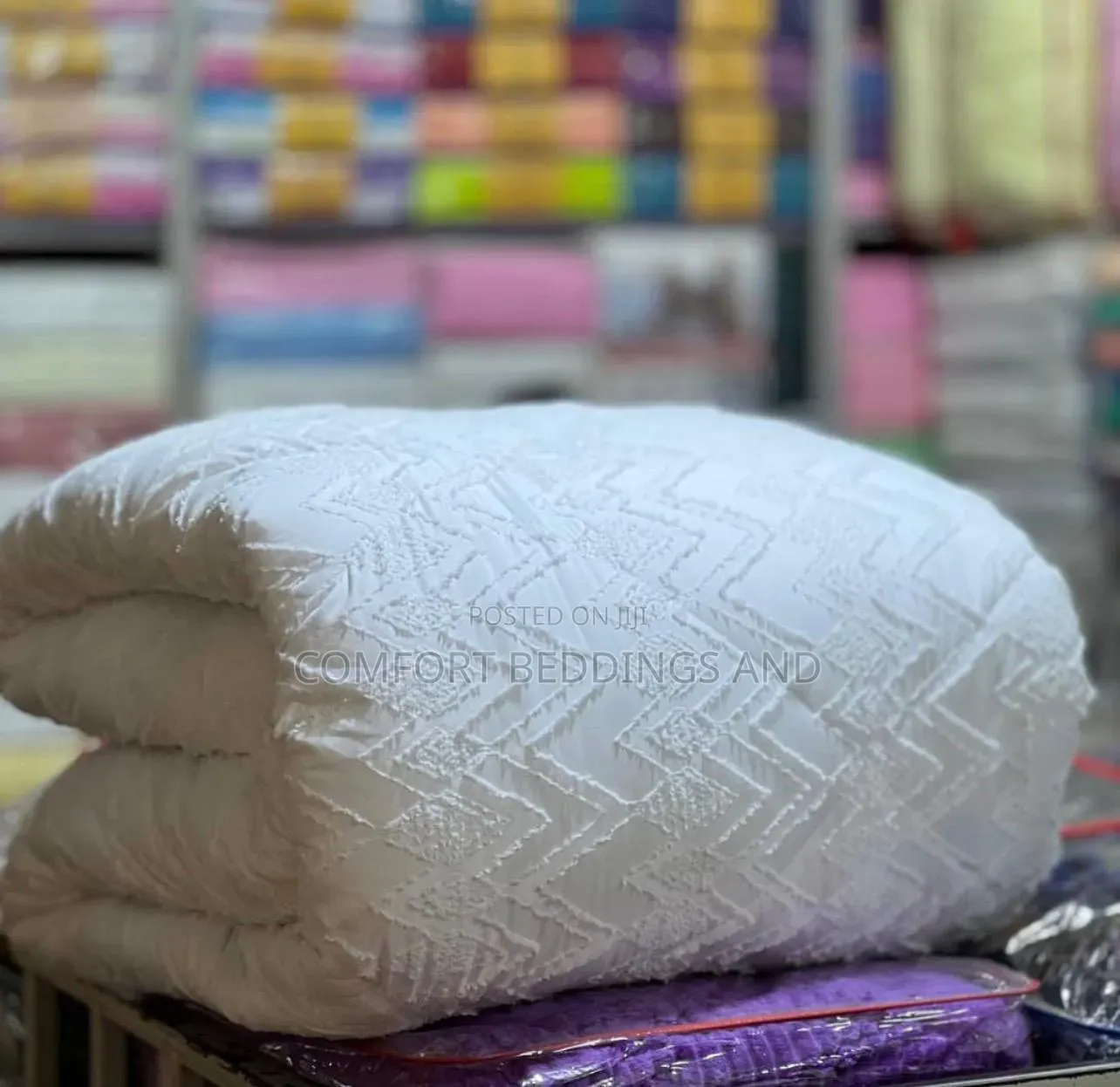 Floral Velvet Bedcover Gray
