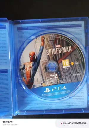 Spider Man Ps4 Disk