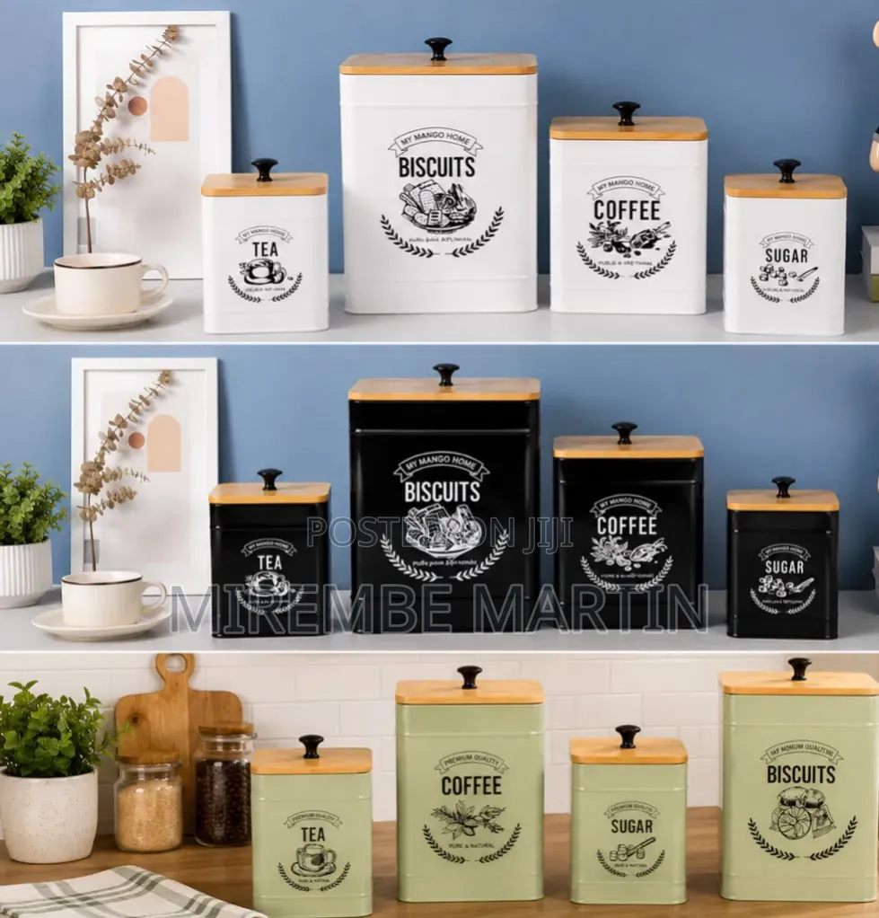 4pc Aluminum Snack Tins