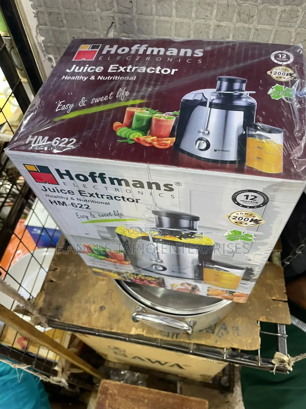 Hoffmans HM-622 Juice Extractor - 1200W