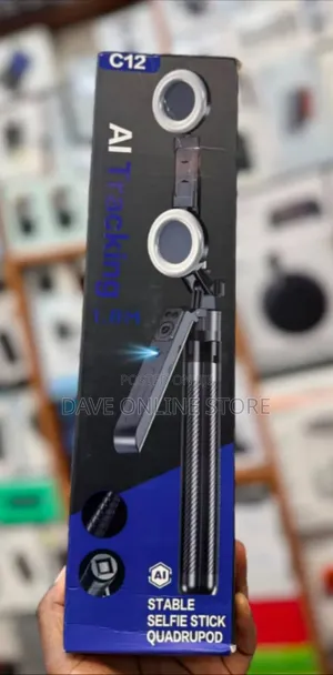 C12 AI Tracking Selfie Stick