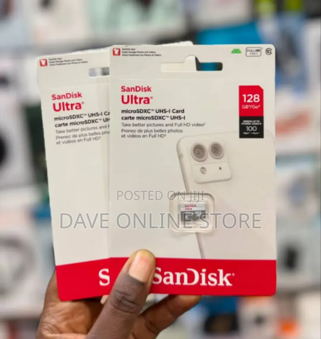 SanDisk Ultra 128GB microSDXC UHS-I Memory Card