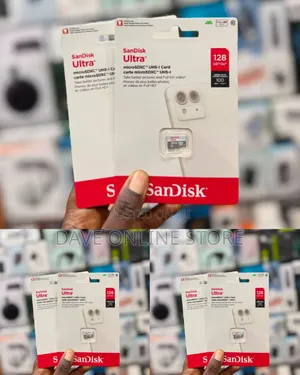 SanDisk Ultra 128GB microSDXC UHS-I Memory Card