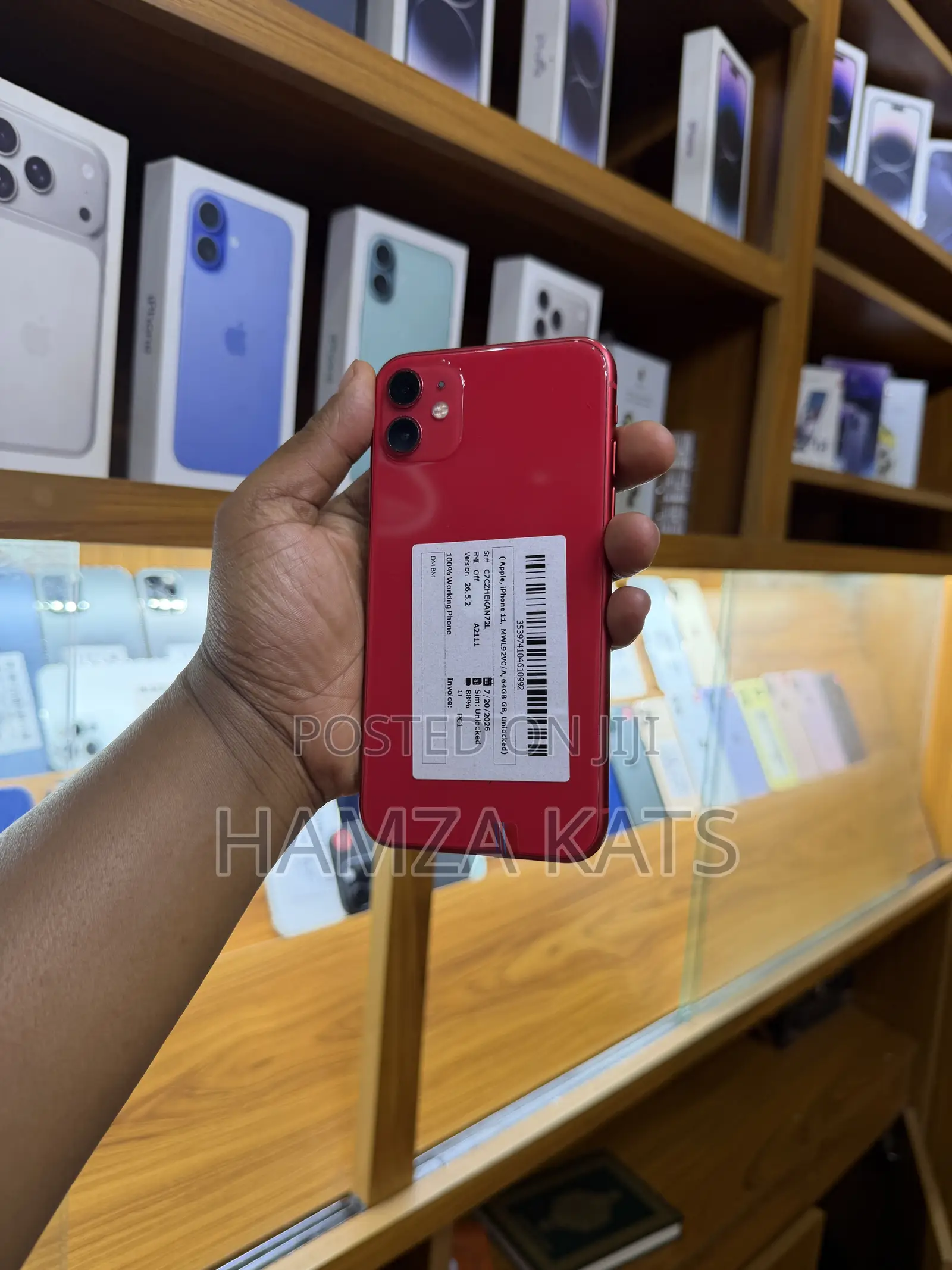 Apple iPhone 11 64 GB Red