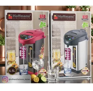 Hoffmans Electric Water Kettle With Dispenser | 6.8L 1000W