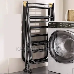 Sanipro 3-Tier Foldable Heavy Duty Carbon Steel Clothes Drying Rack