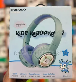 Porodo Soundtec Moose Wireless Kids Headphones
