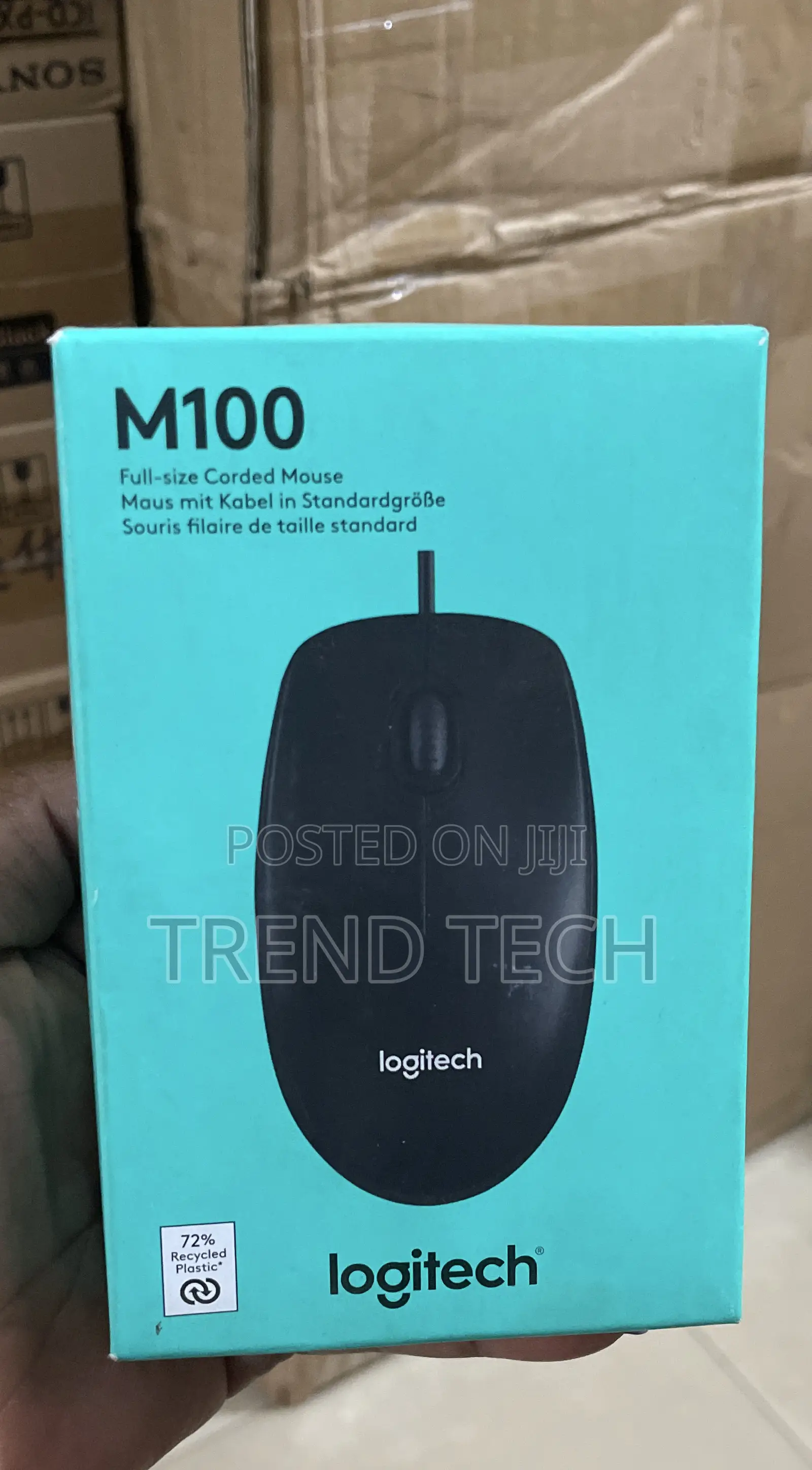 Logitech M100 Wired Mouse