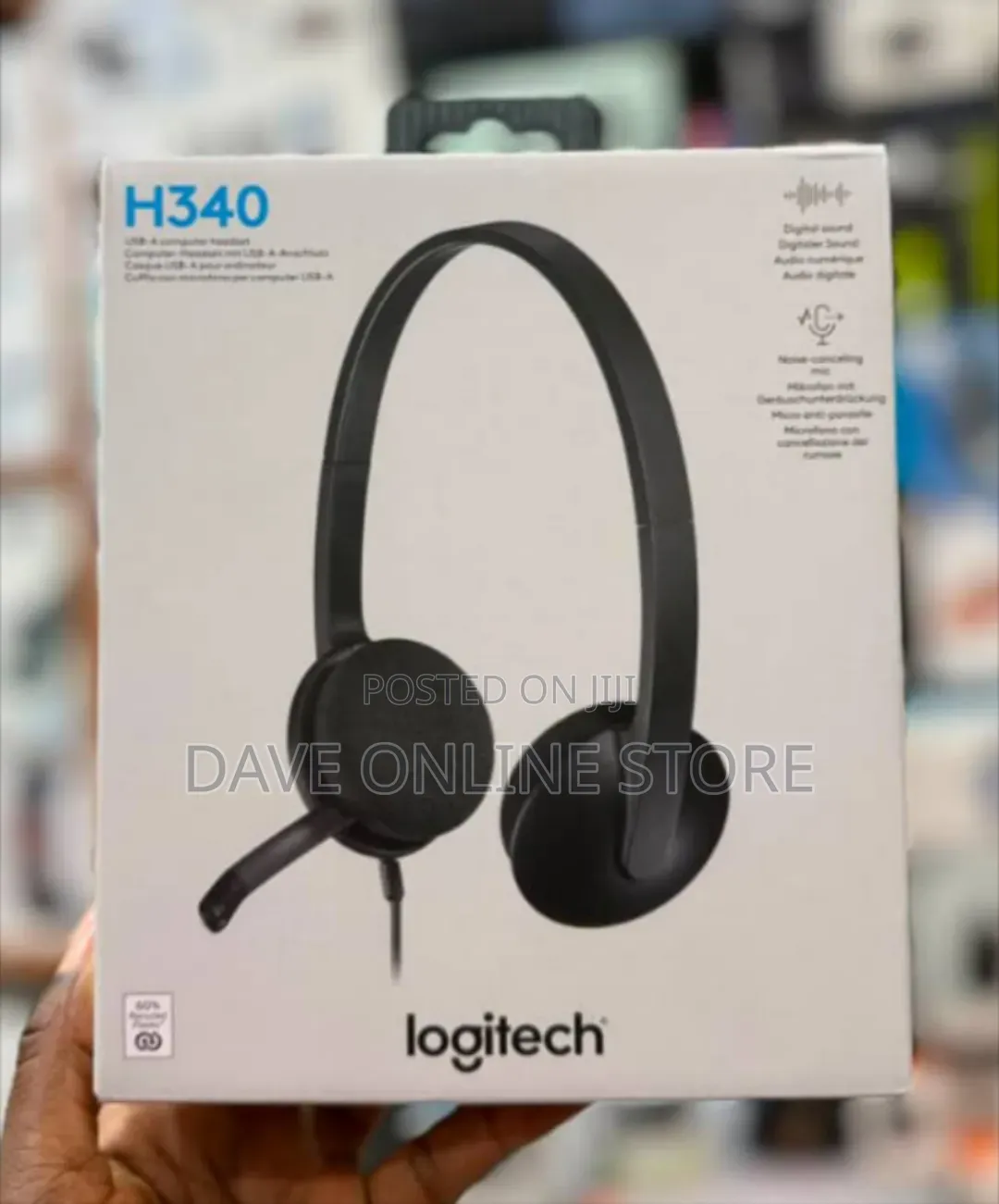 Logitech H340 USB Computer Headset